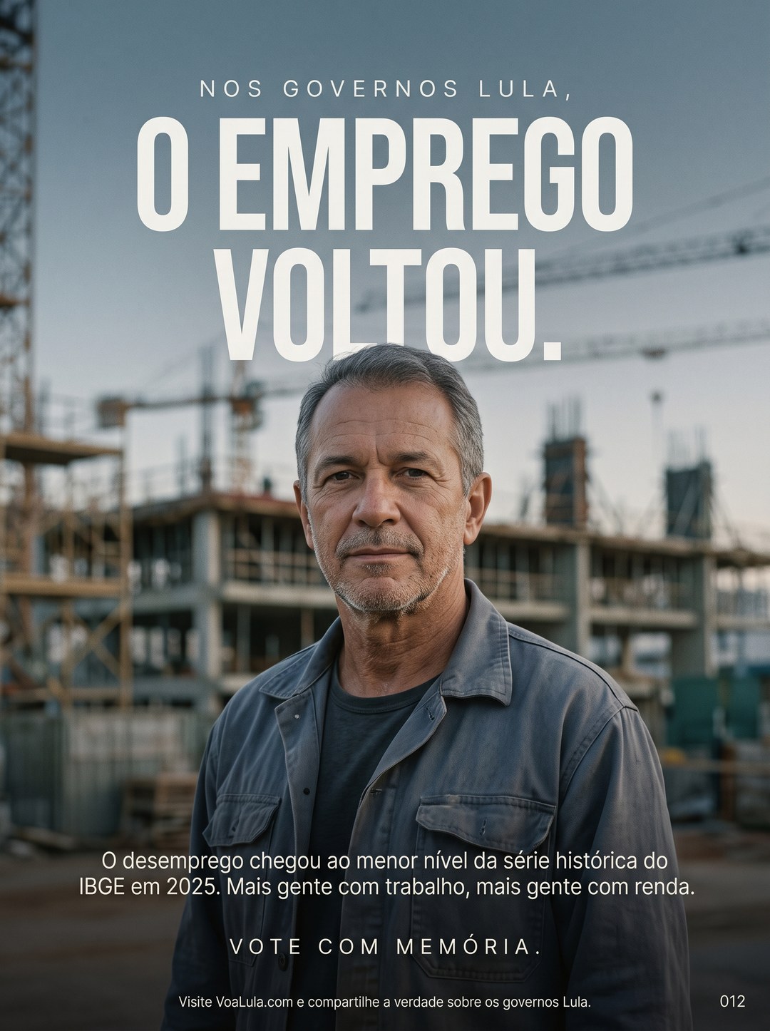 O EMPREGO VOLTOU.