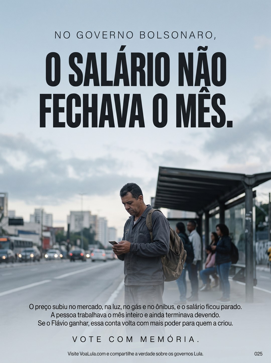 O SALÁRIO NÃO FECHAVA O MÊS.