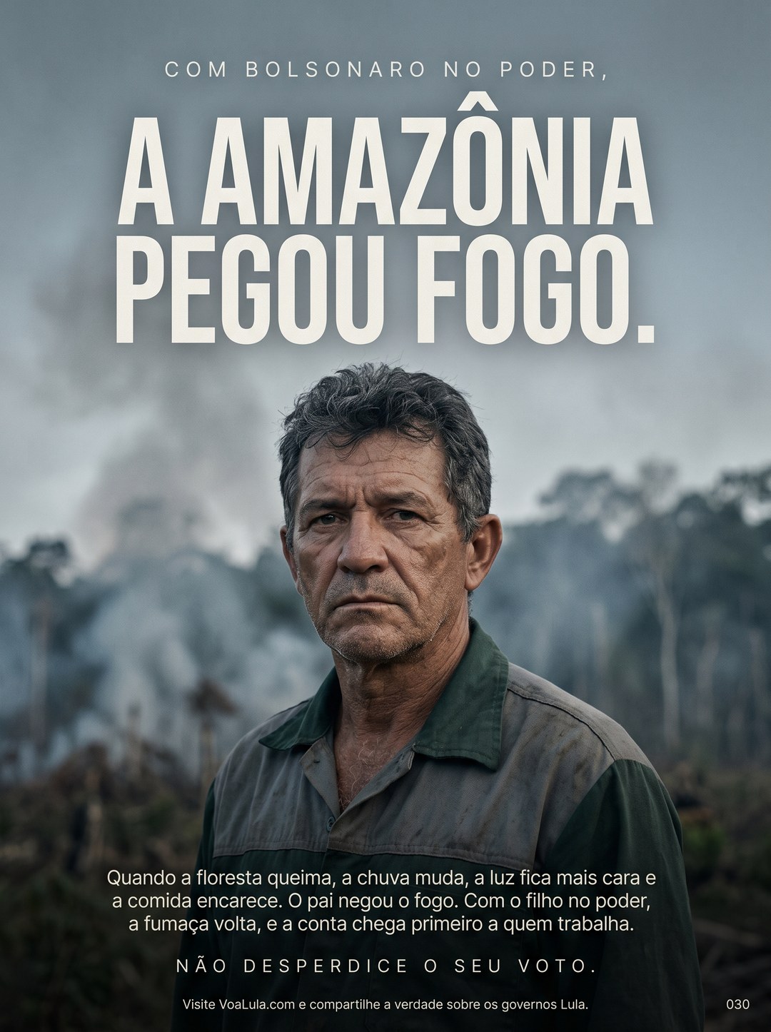 A AMAZÔNIA PEGOU FOGO.