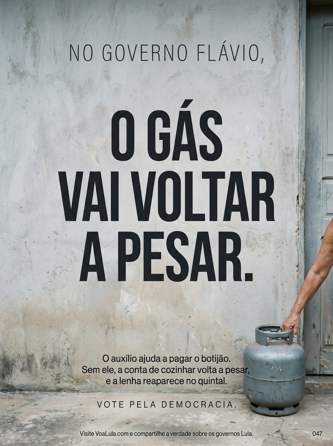 O GÁS VAI VOLTAR A PESAR.