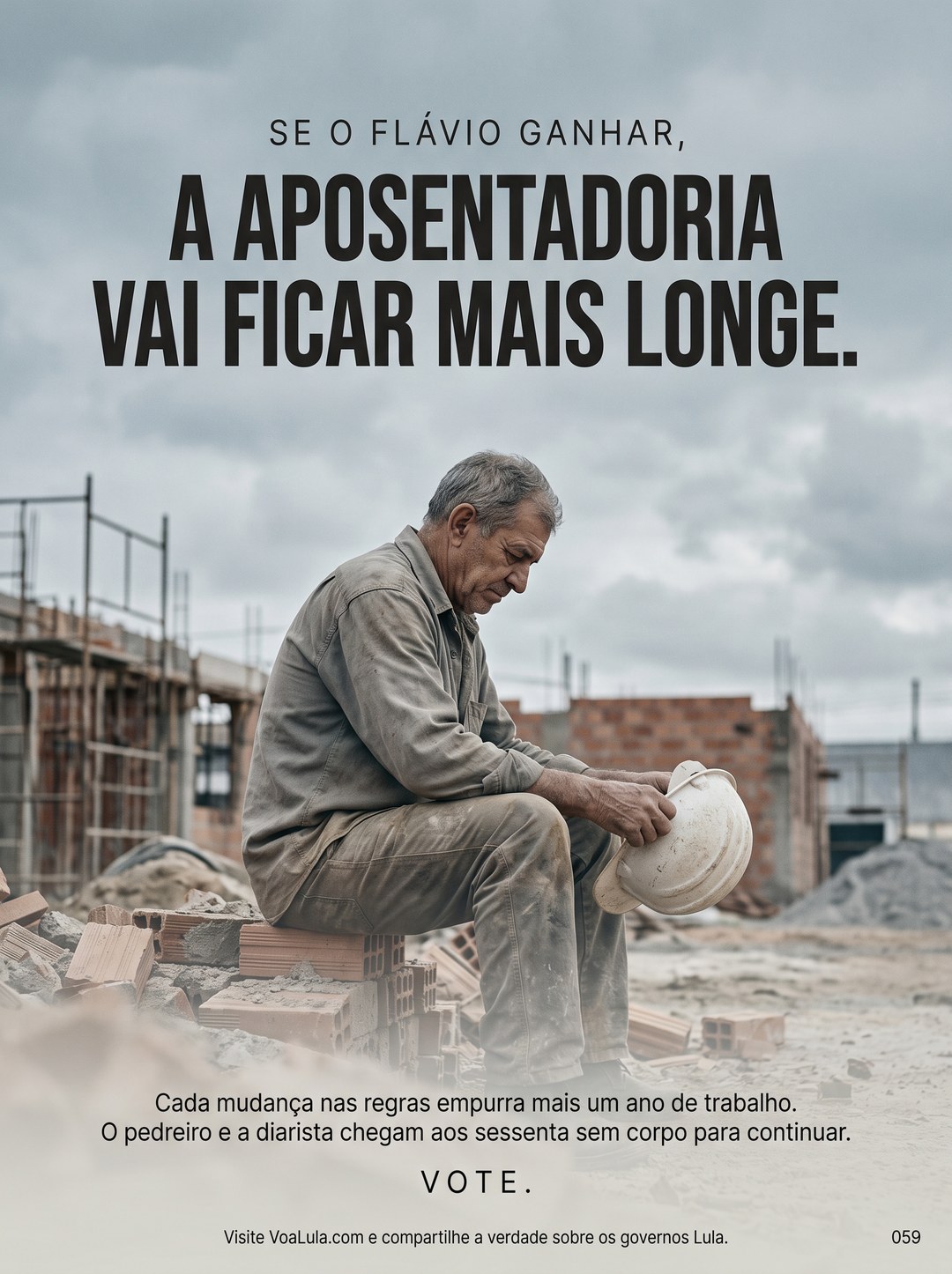 A APOSENTADORIA VAI FICAR MAIS LONGE.