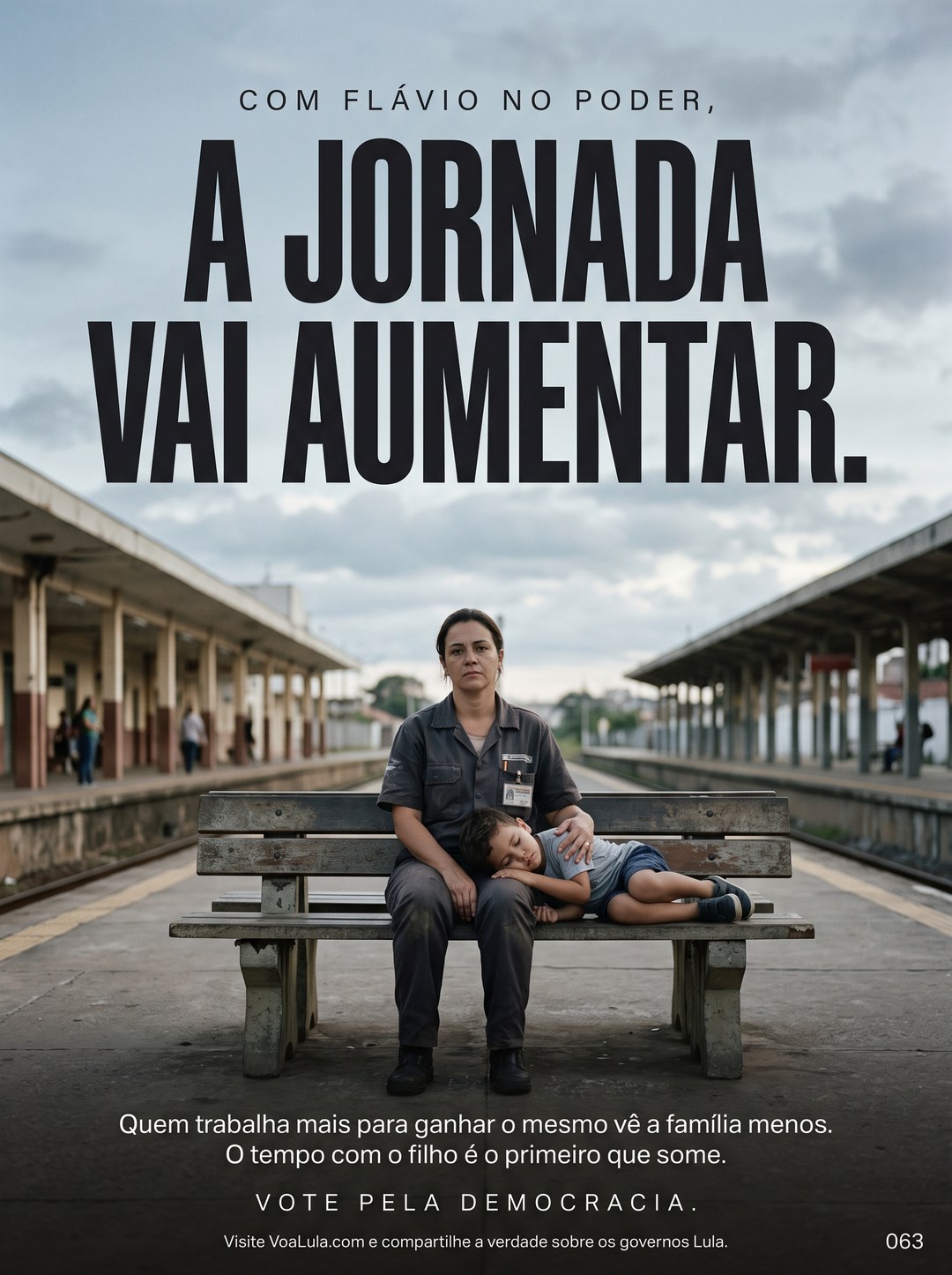 A JORNADA VAI AUMENTAR.