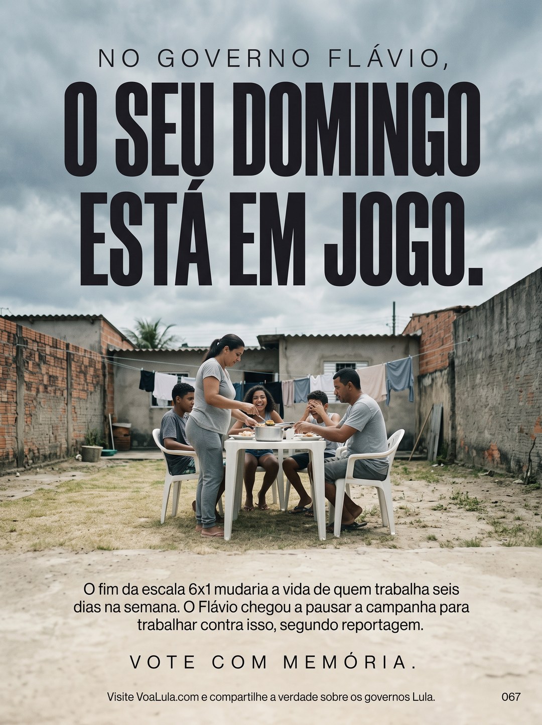 O SEU DOMINGO ESTÁ EM JOGO.